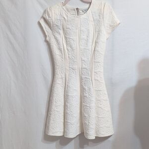 Bar III Cream Mini Dress